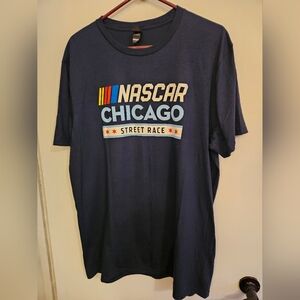 NASCAR Chicago Street Race Navy Blue T-Shirt